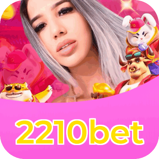 Interface do aplicativo 2210bet mostrando jogos disponíveis no iOS e Android
